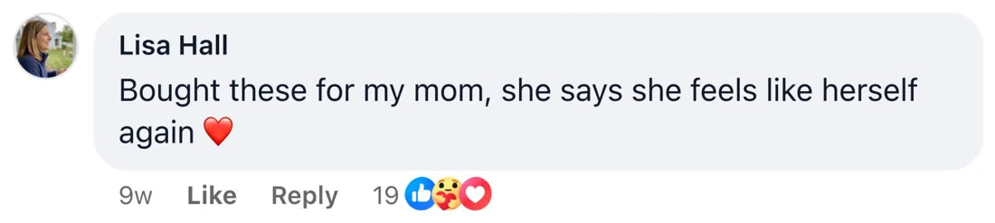 Customer comment