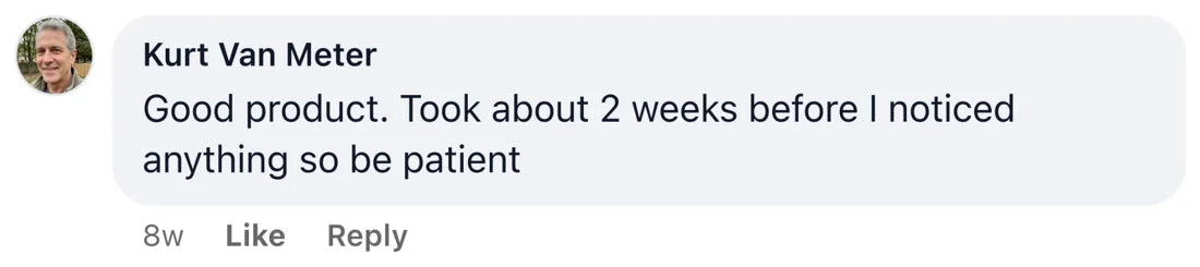 Customer comment