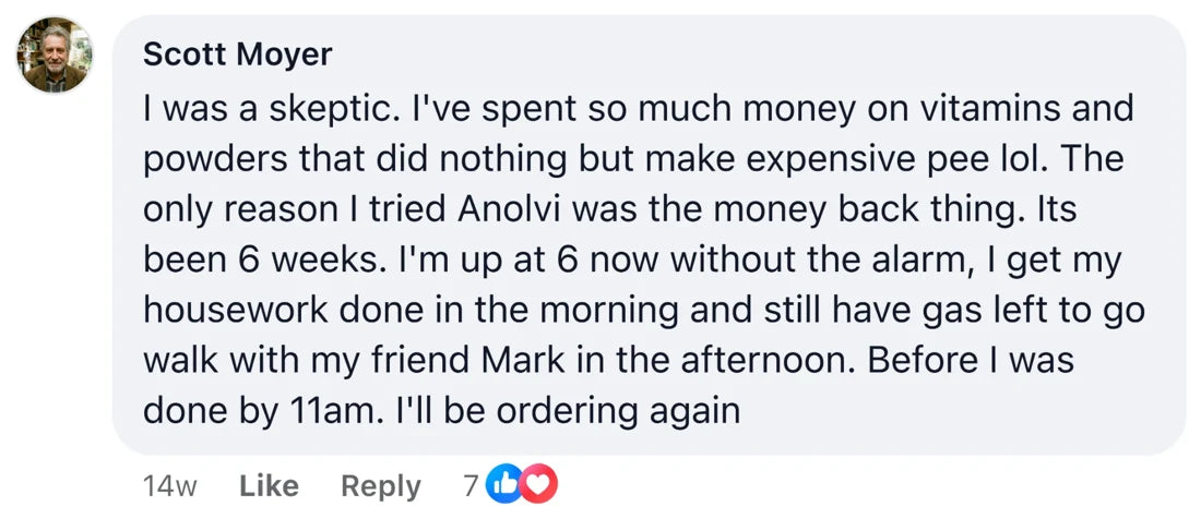 Customer comment