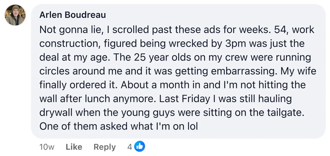 Customer comment